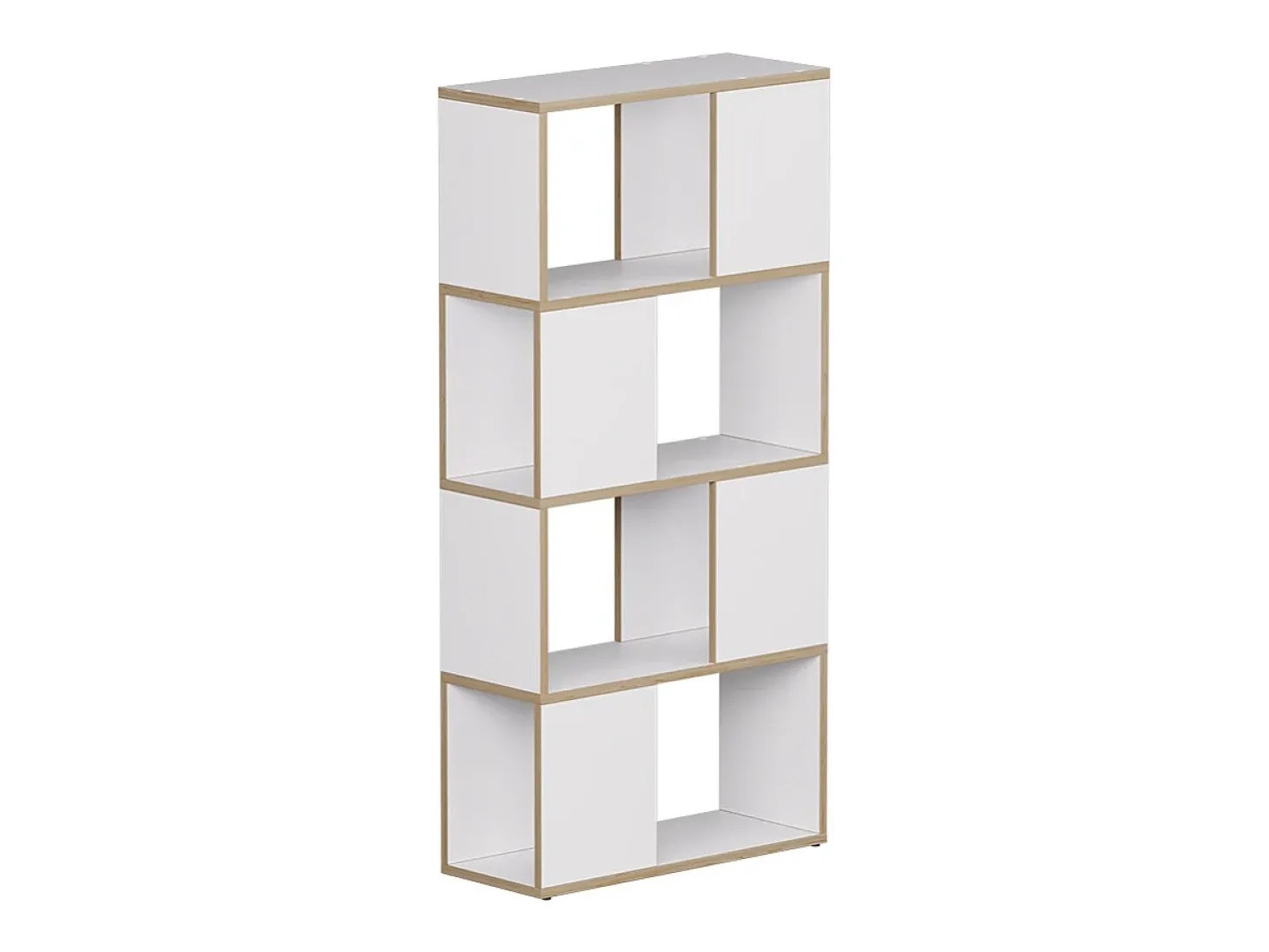 Raumteiler branco/carvalho 60x24x124.5 eneos