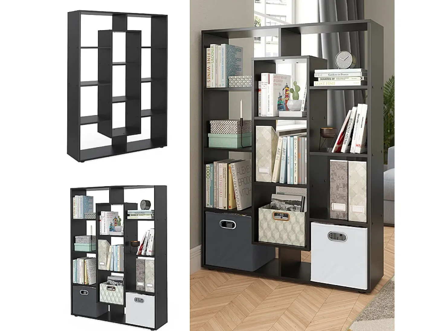Raumteiler preto 107.2x29x143