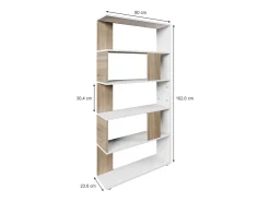 Raumteiler sonoma 80x23.6x162.6