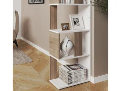 Raumteiler sonoma/branco 45x23.6x162.6