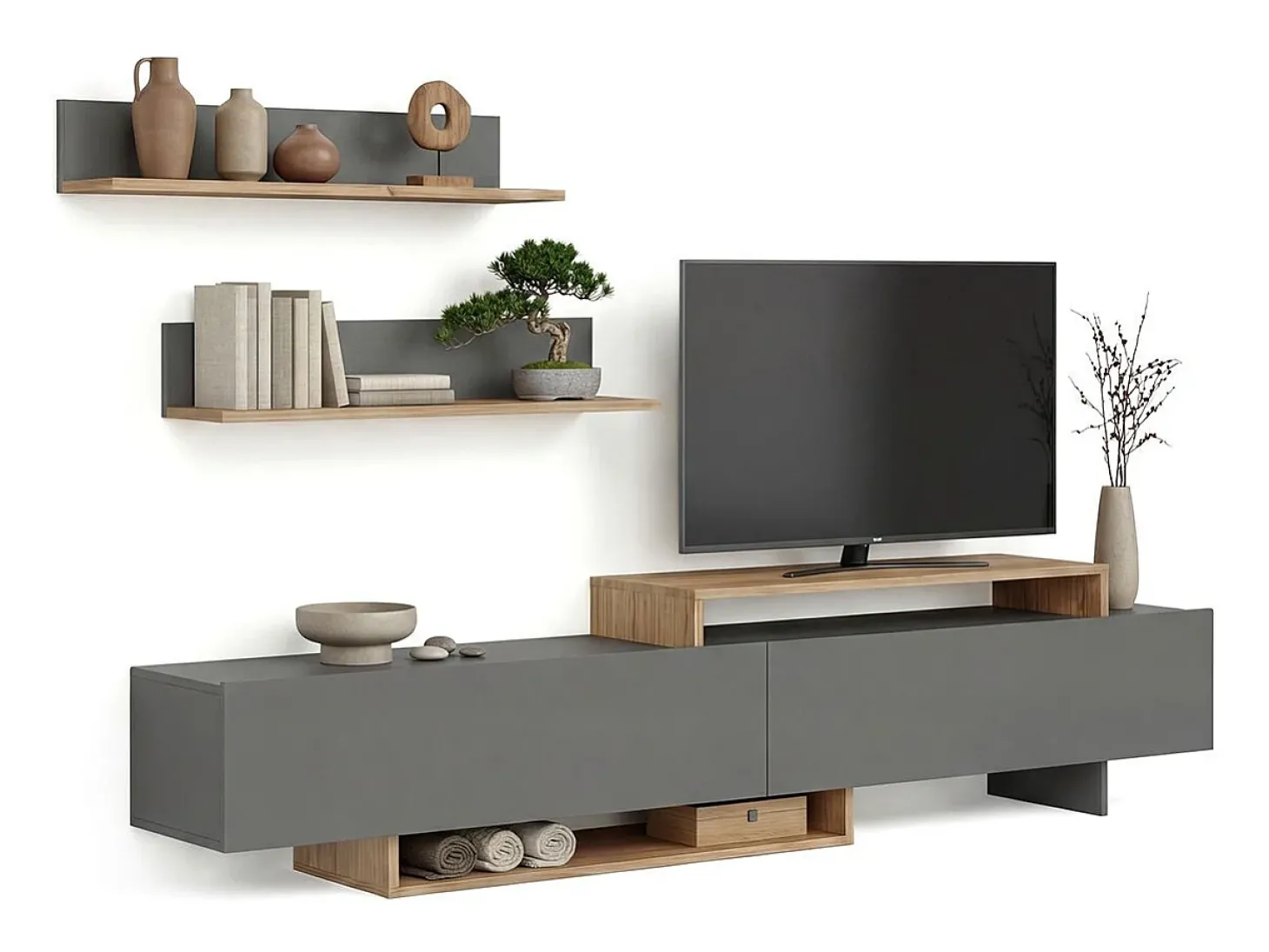 Salón Bender Gris Grafito - Alpino