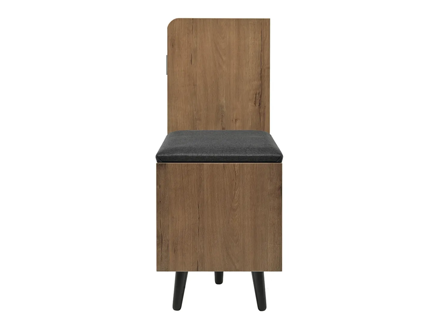 Sapateira - com banco e 4 portas - Castanho