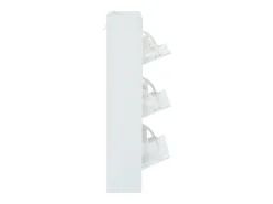 Sapateira 70 x 24 x 120 cm com 6 compartimentos - Branca