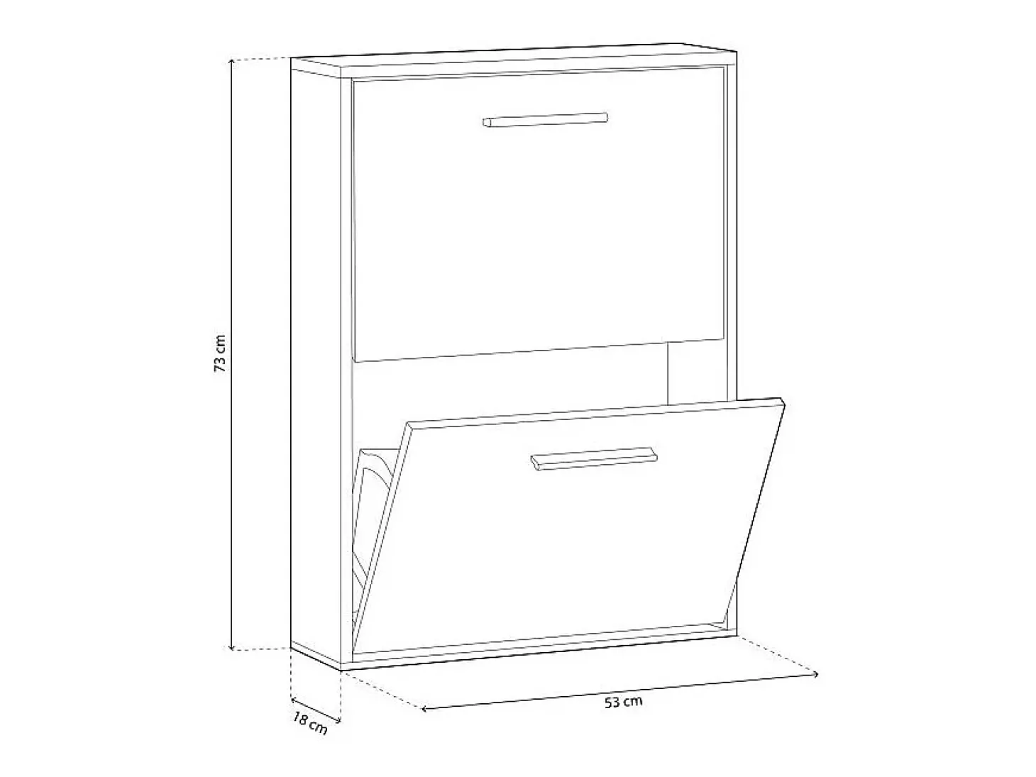 Sapateira Home 2 portas