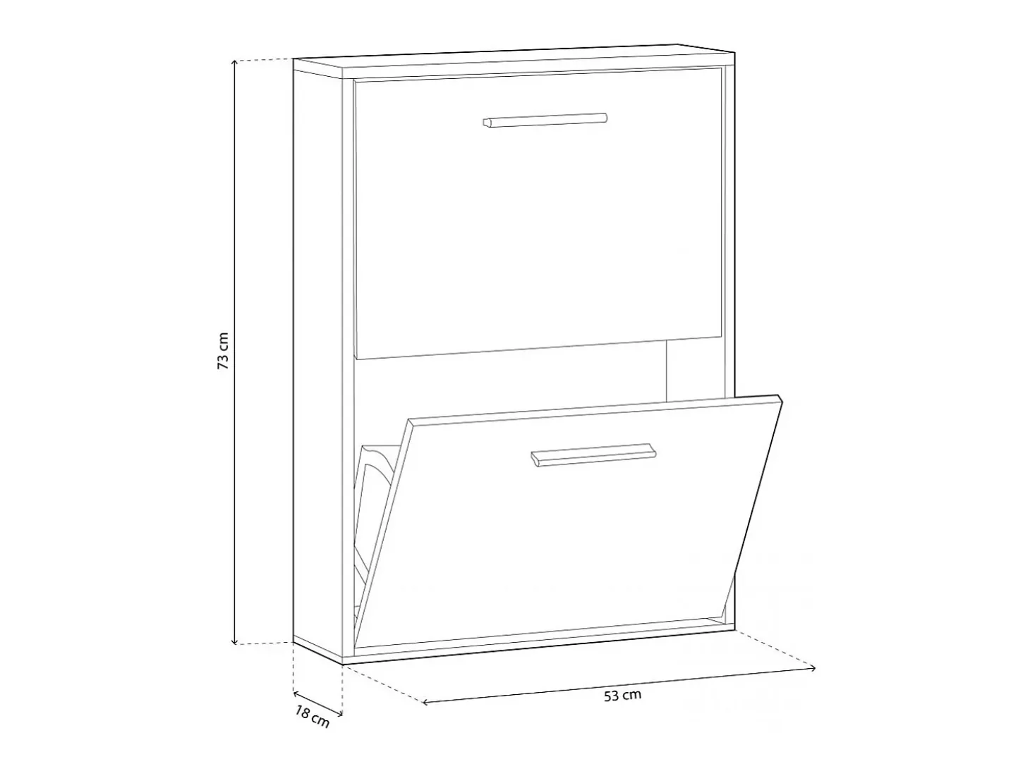 Sapateira Home 2 portas