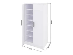 Sapateira Liam 55 Blanco Artik (Blanco Mate)