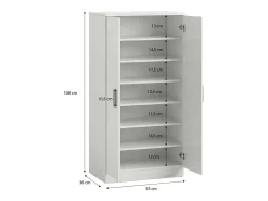 Sapateira Liam 55 Blanco Artik (Blanco Mate)