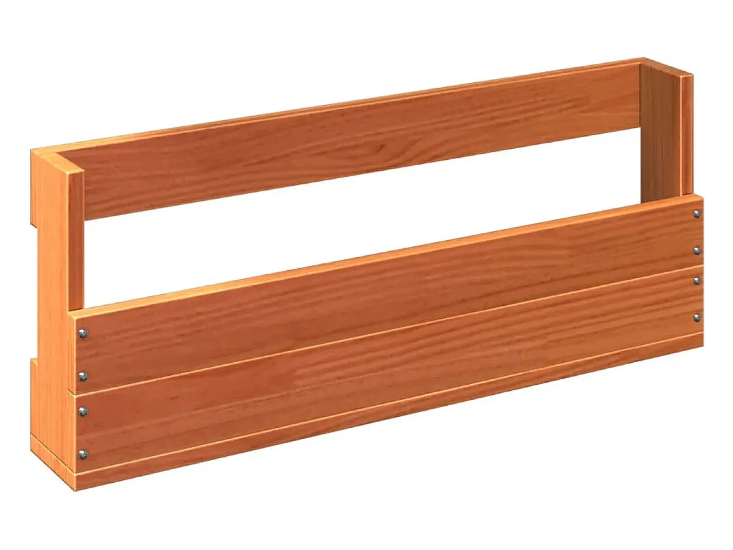 Sapateira parede 2 pcs 59x8,5x23,5cm pinho maciço castanho cera PT160736