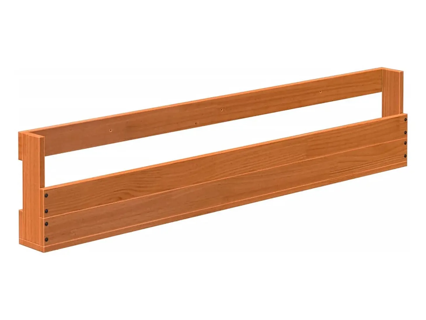 Sapateiras parede 2 pcs 110x8,5x23,5 cm pinho maciço castanho PT615068