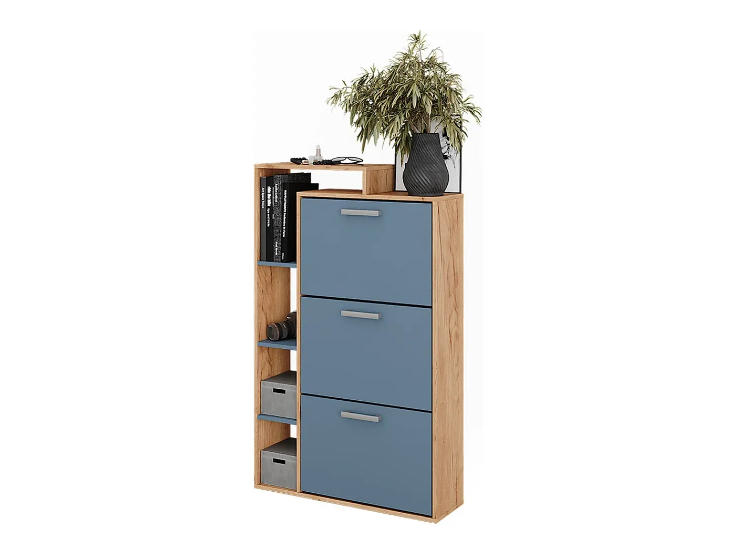 Schuhkipper carvalho goldkraft/azul 80x24.2x128.3 orlando