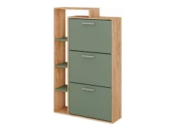 Schuhkipper carvalho/verde goldkraft 80x24.2x128.3 orlando