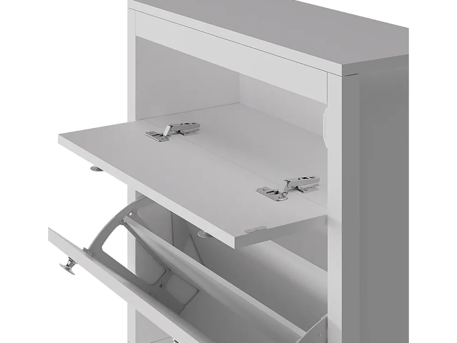 Schuhschrank branco 60x23.5x115 aron