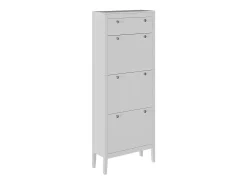 Schuhschrank branco 60x23.5x153 aron