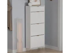 Schuhschrank branco 60x23.5x145 helge