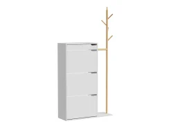 Schuhschrank branco 90x30x181.5 ivo