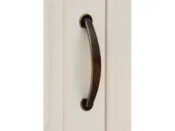 Selma | Tábua baixa 160 cm com 2 portas Branco