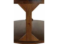 Sharada | Mesa de centro 60 cm Castanho