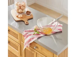 SoBuy armário de cozinha, carrinho de cozinha, carrinho de cozinha com rodas FKW70-N