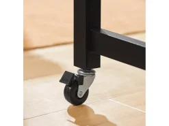 SoBuy armário de cozinha, carrinho de cozinha, carrinho de cozinha com rodas FKW74-SCH