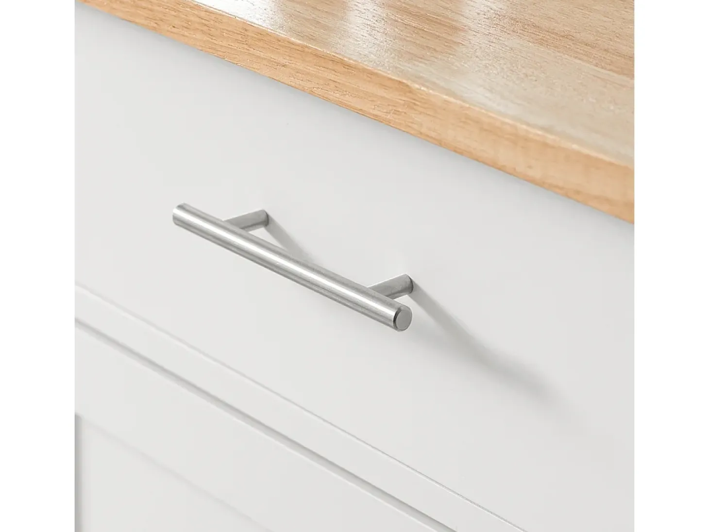 SoBuy armário de cozinha, carrinho de cozinha, carrinho de cozinha com rodas FKW102-WN