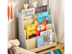 SoBuy armário de criança, armário de livros infantis, armário infantil KMB106-HG