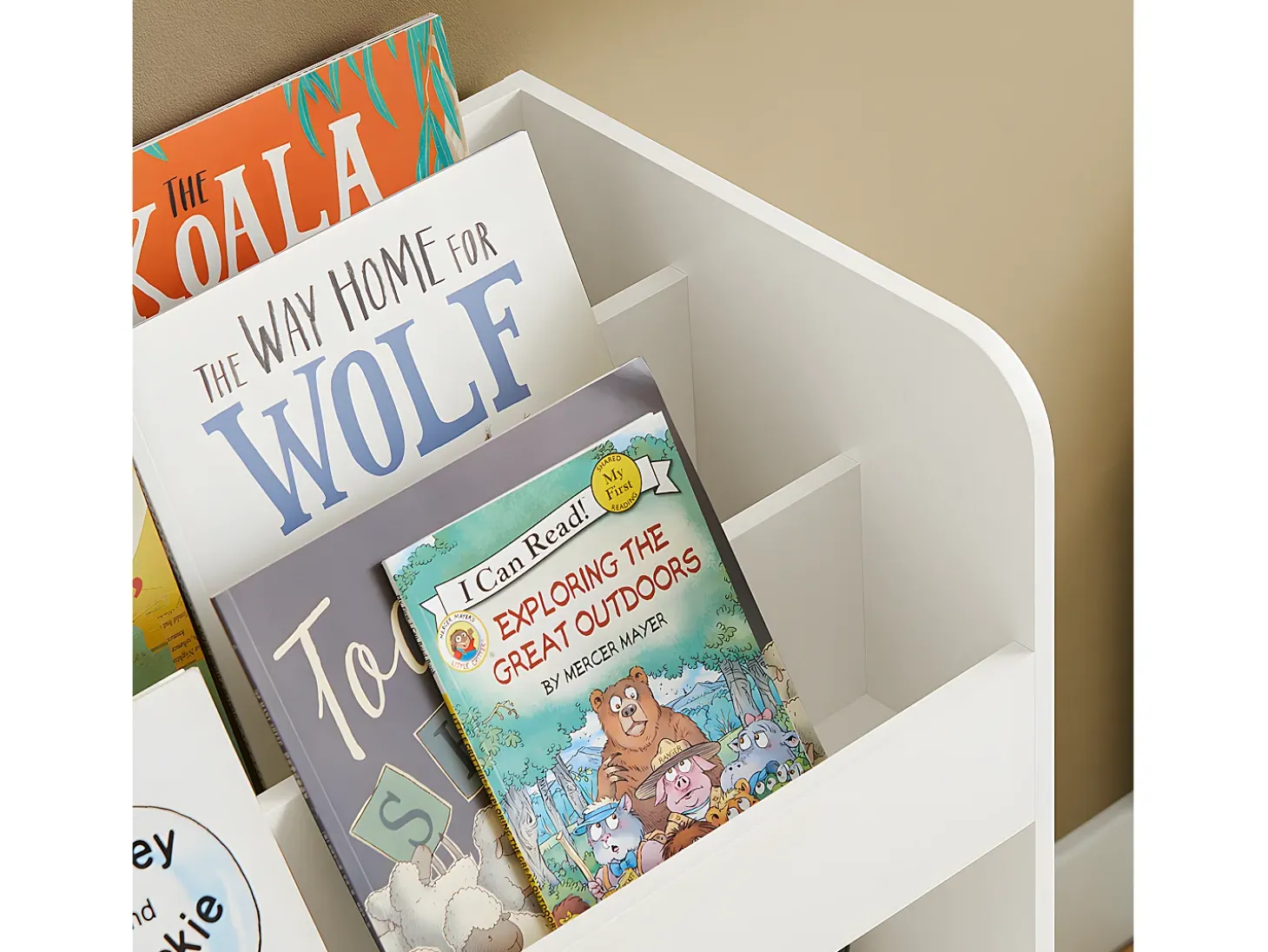 SoBuy armário de criança, armário de livros infantis, armário infantil KMB79-W