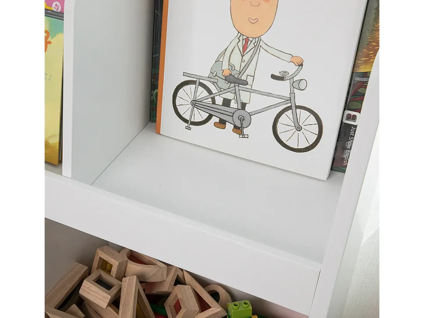 SoBuy armário de criança, armário de livros infantis, armário infantil KMB19-W