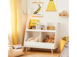 SoBuy armário de criança, armário de livros infantis, armário infantil KMB19-W