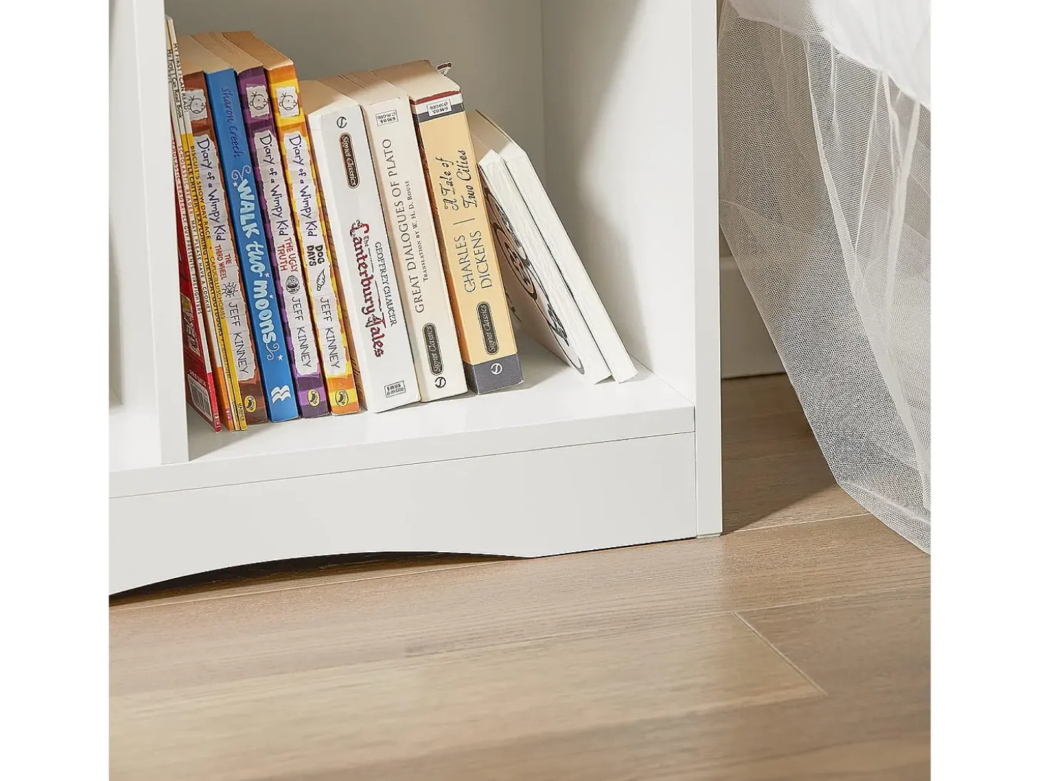 SoBuy armário de criança, armário de livros infantis, armário infantil KMB57-W
