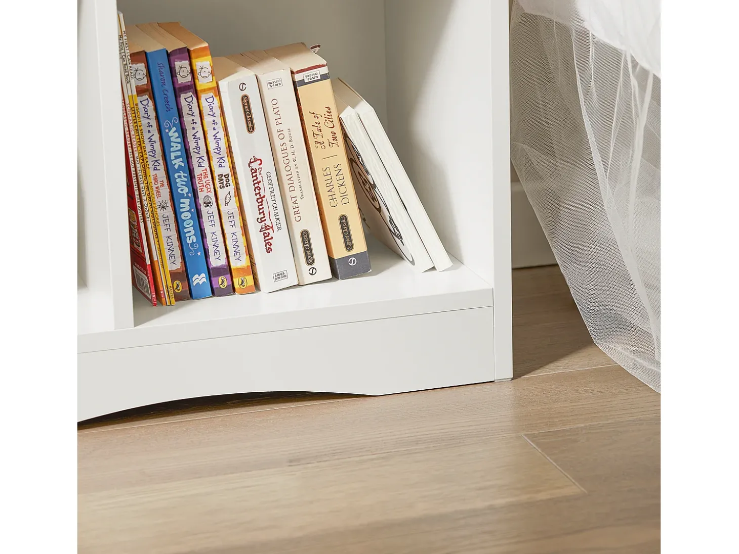 SoBuy armário de criança, armário de livros infantis, armário infantil KMB57-W