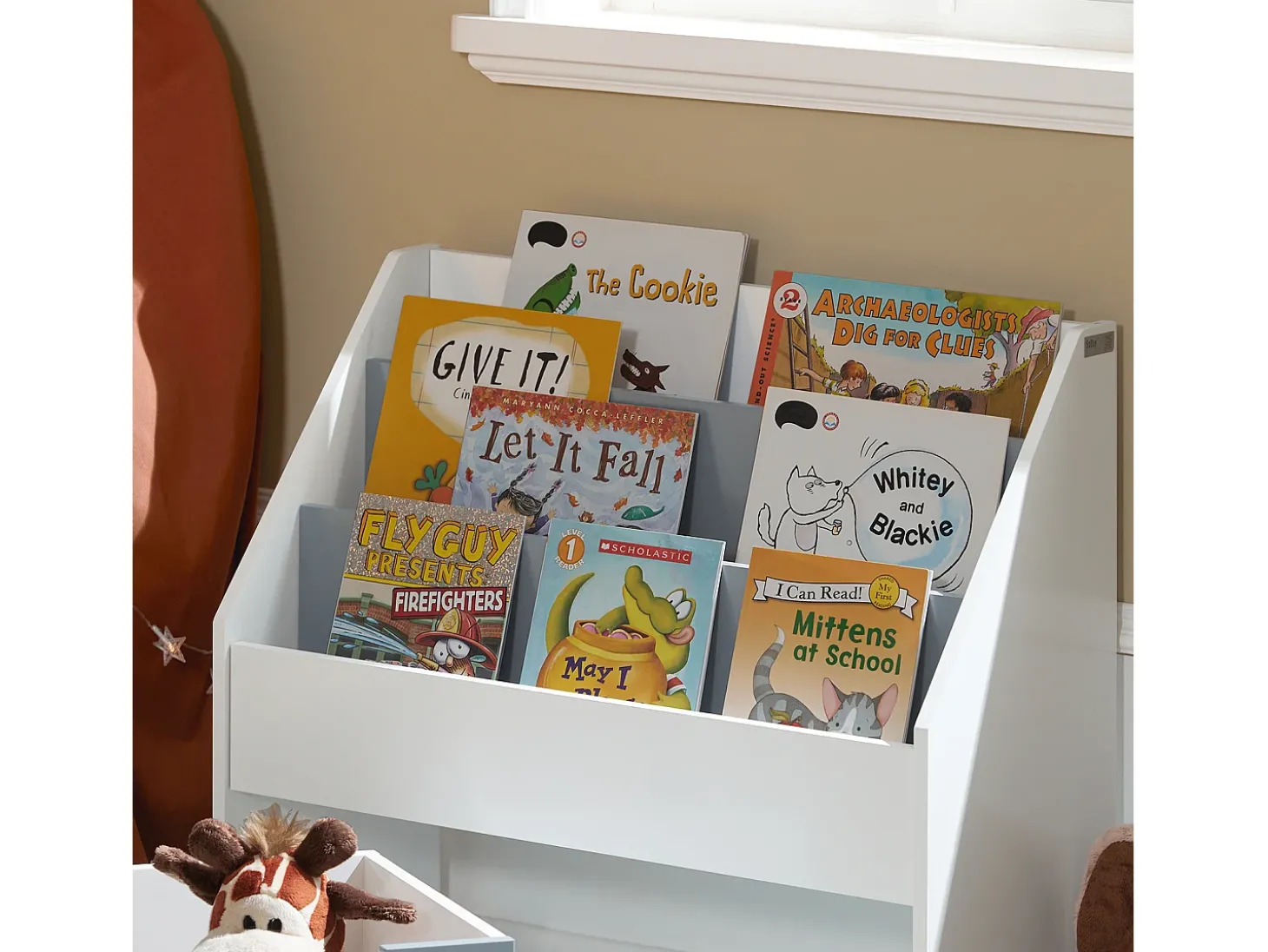 SoBuy armário de criança, armário de livros infantis, armário infantil KMB17-HG