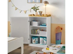 SoBuy armário de criança, armário de livros infantis, armário infantil KMB43-W