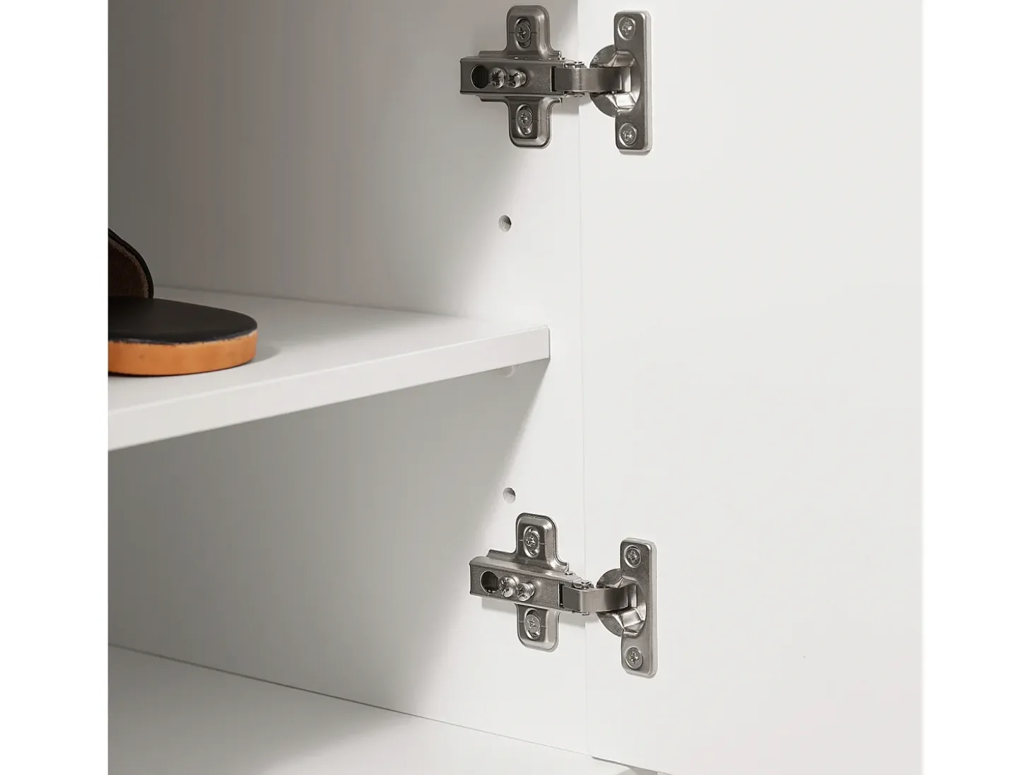 SoBuy Armário de sapatos com prateleira, banco, Banco com sapateira FSR117-W
