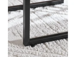 SoBuy mesa de cabeceira, mesa de café, mesa de café redonda FBT42-N