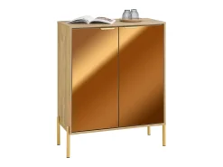 SoBuy, móvel de micro-ondas, móvel de cozinha auxiliar, móvel de buffet, FSB96-G