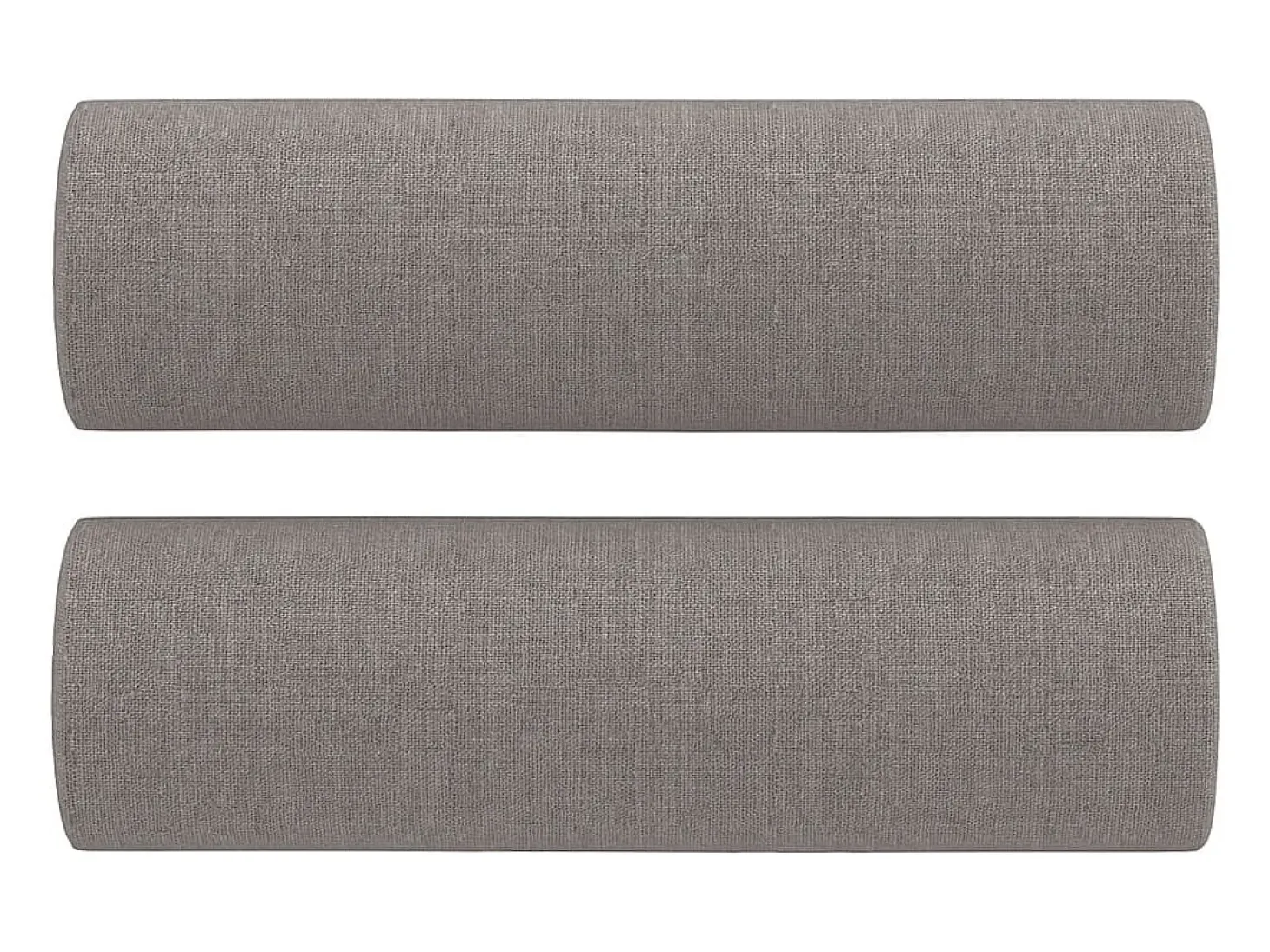 Sofá 3 lug. +almofadas decoração 180cm tecido cinza-acastanhado PT906650