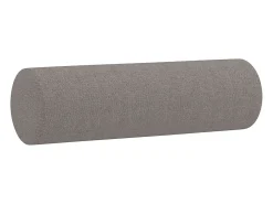 Sofá 3 lug. +almofadas decoração 180cm tecido cinza-acastanhado