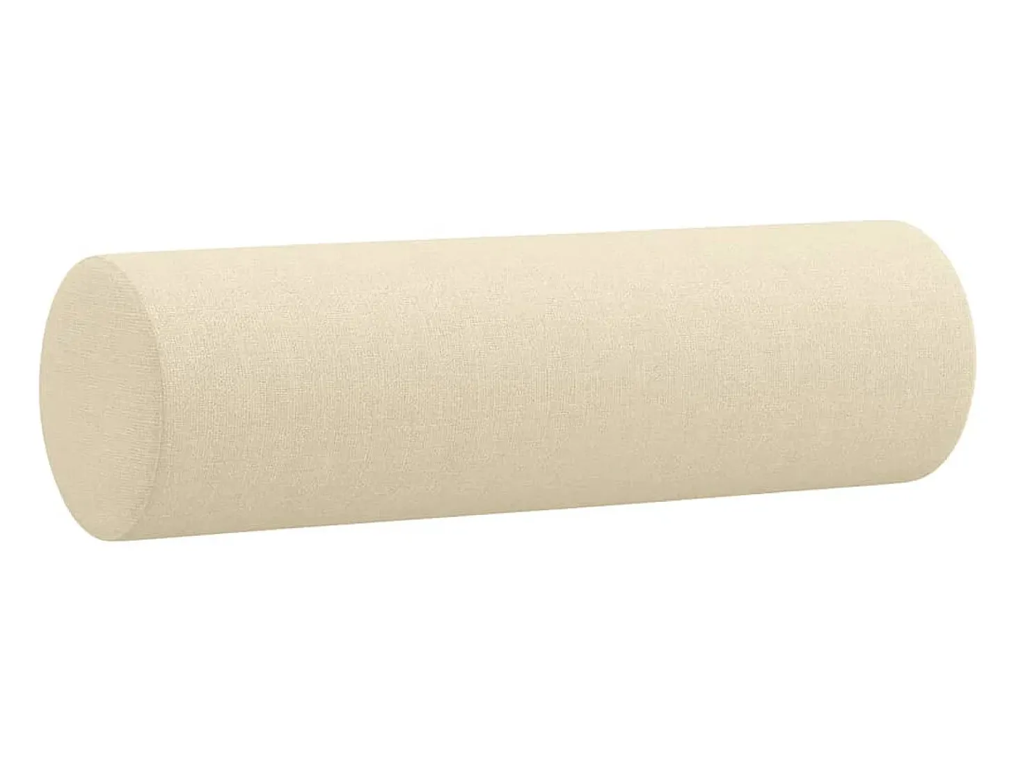 Sofá 2 lugares + almofadas decorativas 120 cm tecido cor creme