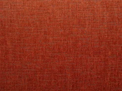 Sofá 3 lugares conversível clic-clac em tecido chenille terracotta LOMARIO
