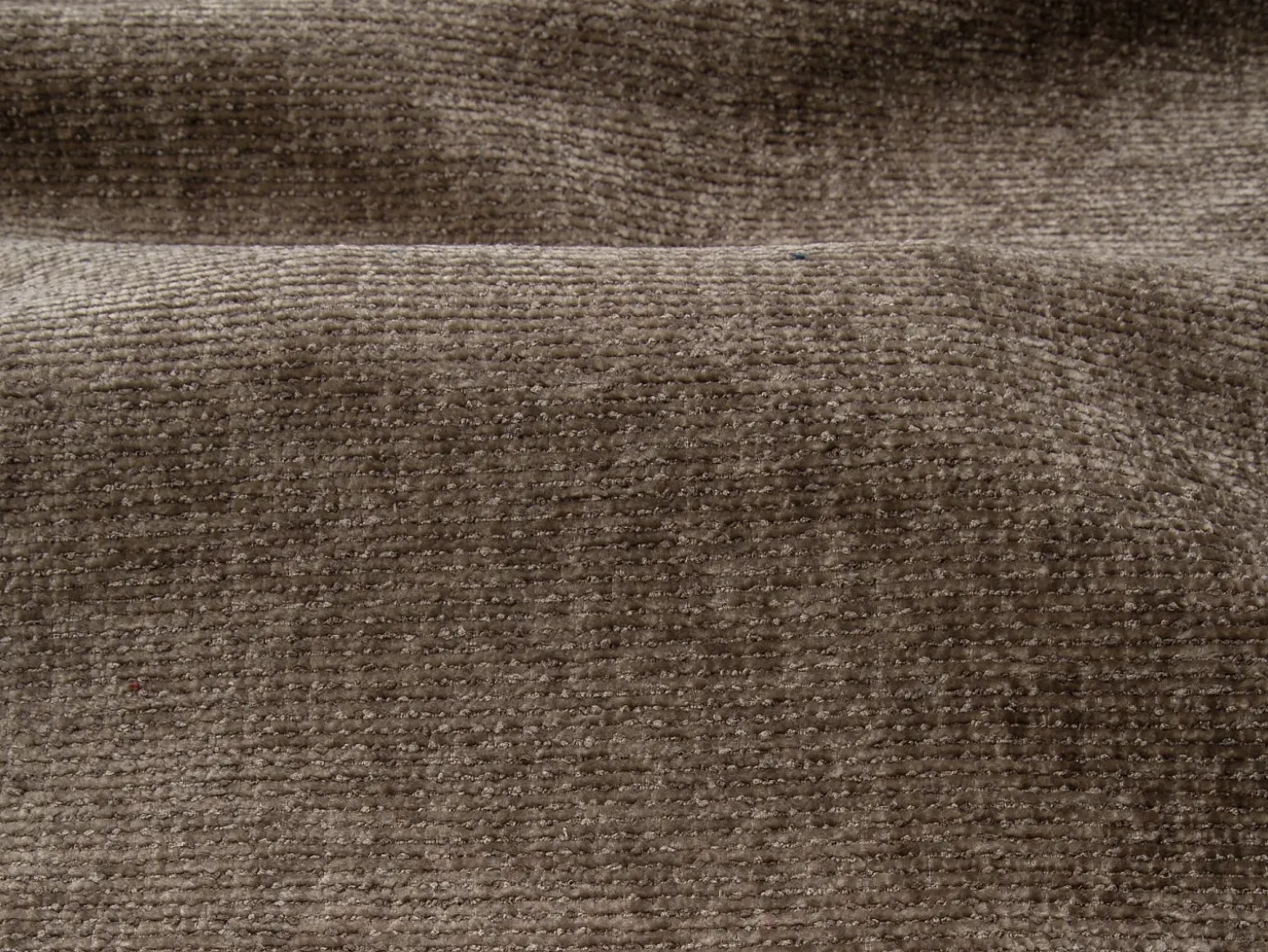 Sofá 3 lugares convertível abertura rápida em tecido texturizado taupe 140 cm Colchão 18 cm DARIELO