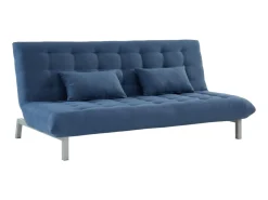 Sofá cama modular 3 lugares Azul - HORNET