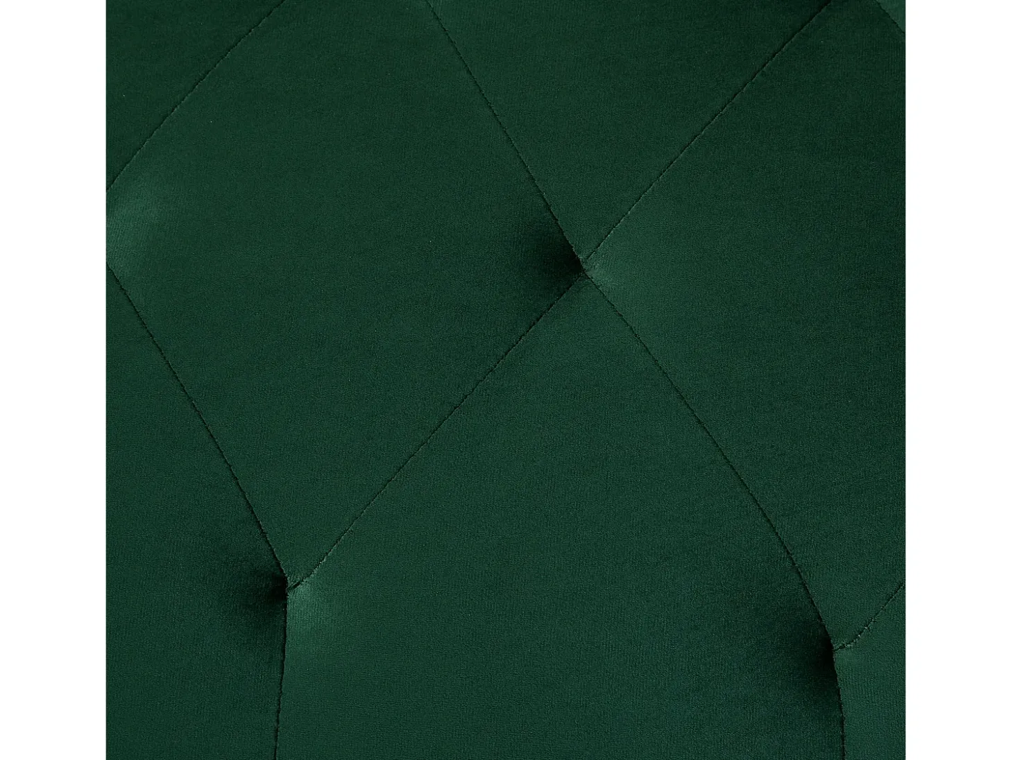 Sofá contemporâneo 2 lugares - Veludo - Encosto ajustável em 3 níveis - Verde