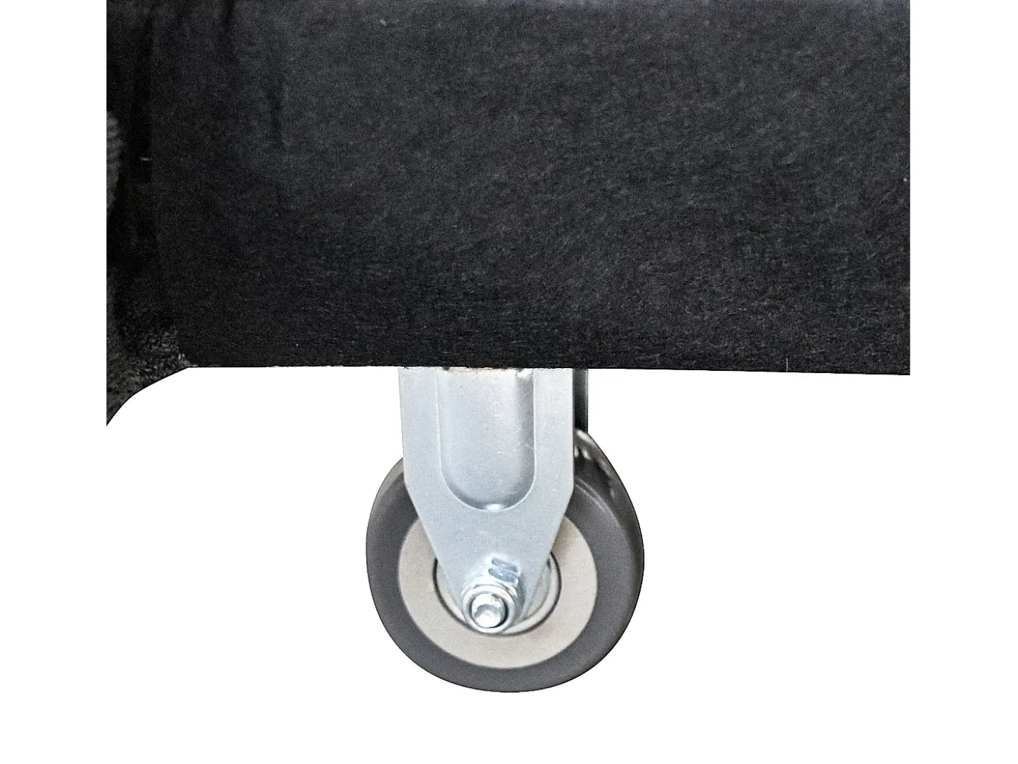 Sofá convertível de 2 lugares com porta USB e almofadas - Encosto ajustável - Tecido de algodão e linho - Cinza