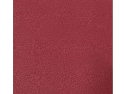 Sofá de 2 lugares 140 cm couro artificial vermelho tinto