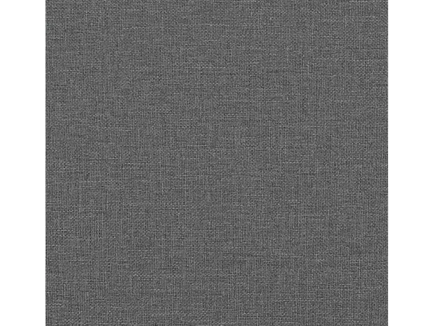 Sofá de 3 lugares 180 cm tecido cinza-escuro