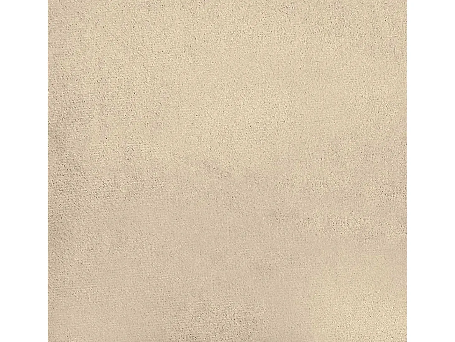 Sofá de 2 lugares 120 cm tecido de microfibra cor creme