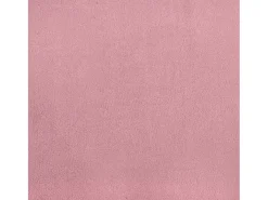 Sofá de 3 lugares com apoio de pés 180 cm veludo rosa