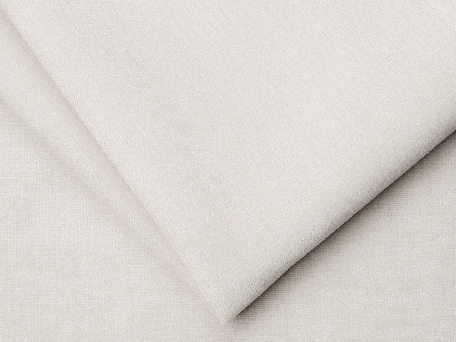 Sofá de 3 lugares conversível express em tecido chenille bege 140 cm colchão 13 cm VOMERA
