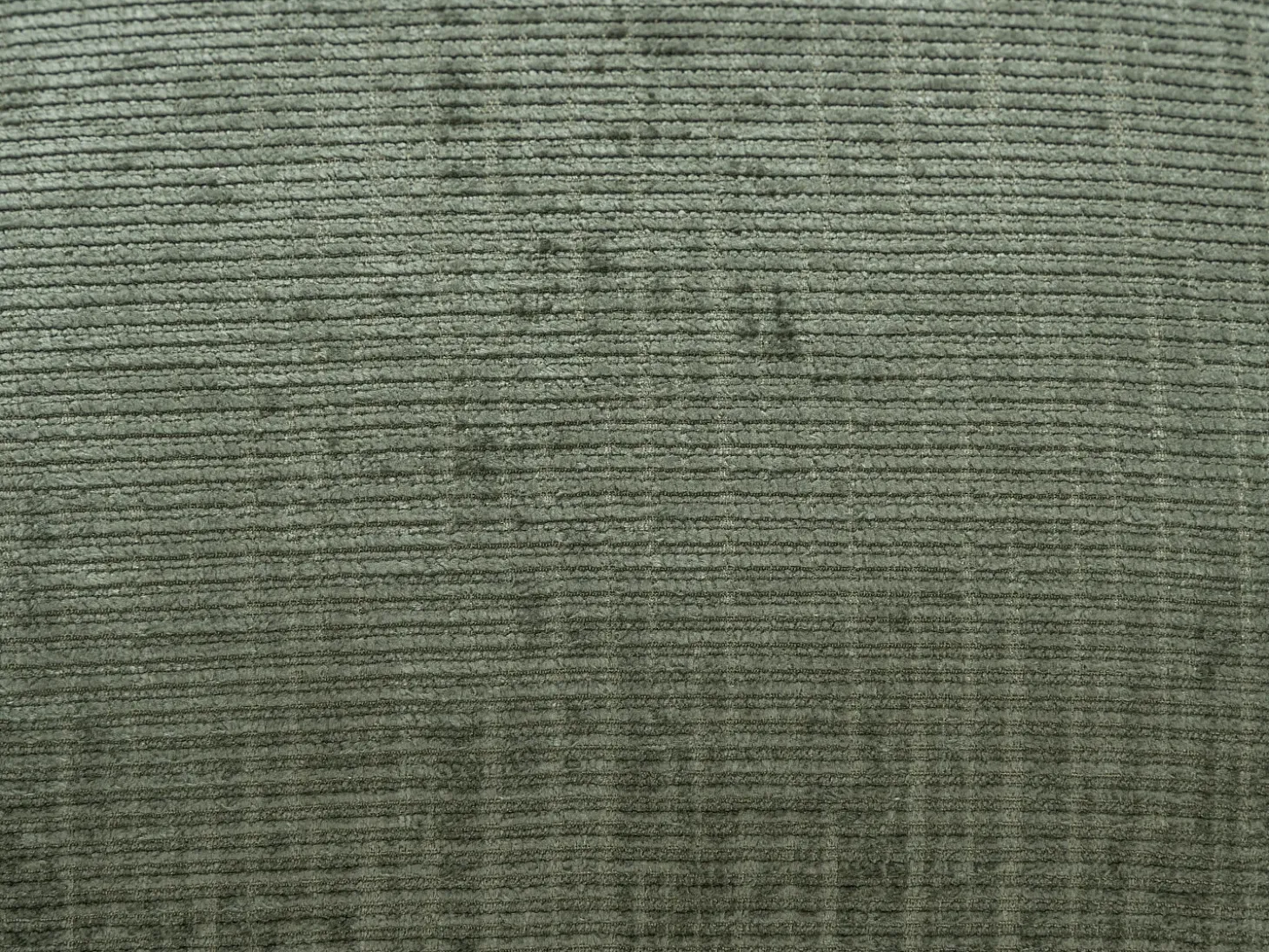 Sofá de 3 lugares conversível em tecido chenille verde TALIVO