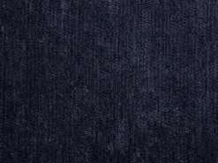 Sofá de 3 lugares conversível expresso em tecido texturizado azul - Área de dormir 145 cm MALOGU
